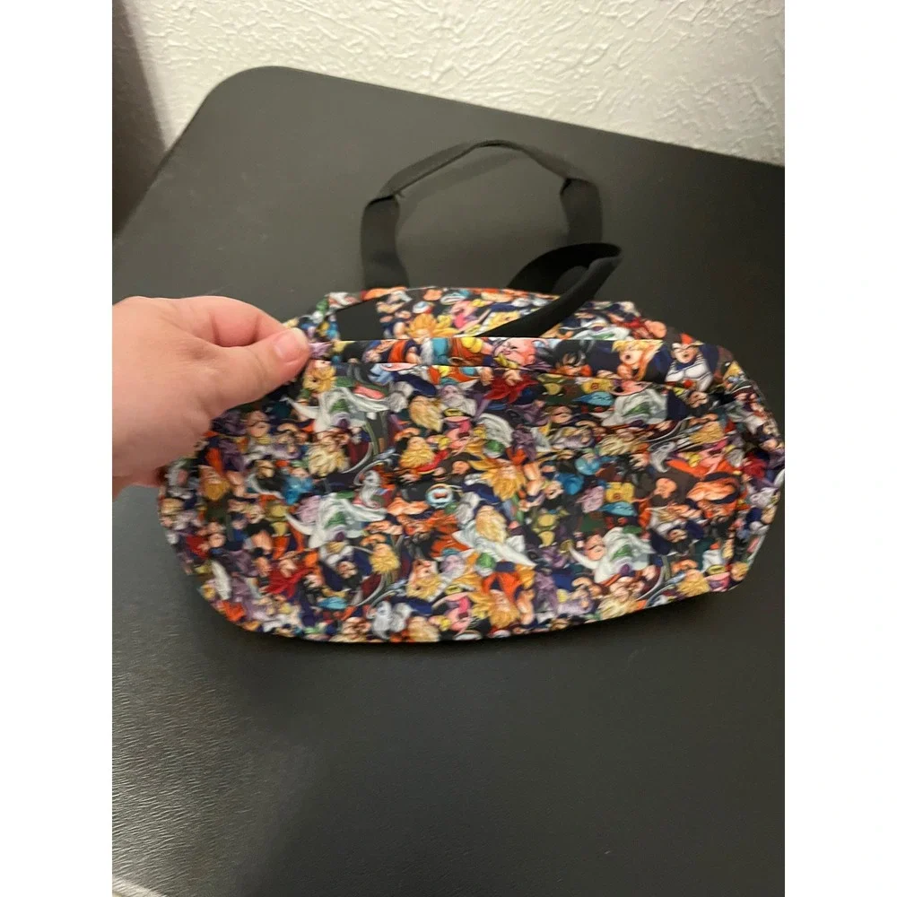 Dragon Ball Z Insulated Lunch Bag Anime Character Collage Cooler Tote NWOT